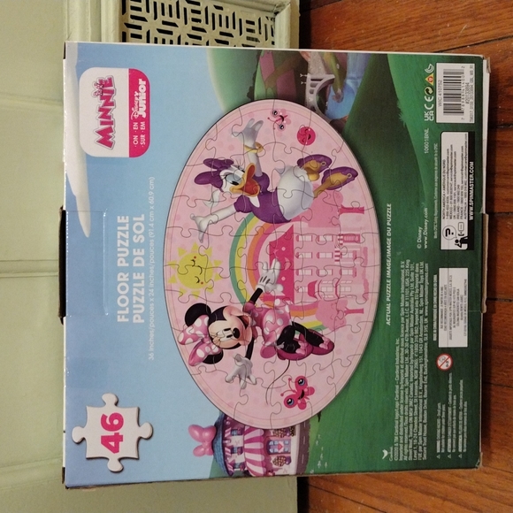 Kids - Disney Minnie mouse 46 piece jumbo floor puzzle age 4+ - Picture 2 of 3